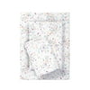 Actual Color: White Floral, Bed Size: Twin-XL