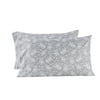 Actual Color: Grey Floral, Bed Pillow Size: Standard/Queen