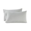 Actual Color: Grey Stria, Bed Pillow Size: Standard/Queen