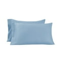 thumbnail image 1 of Mainstays Super Soft High Quality Brushed Microfiber Pillowcase Set, Std/Queen, Placid Blue, 2 Piece, 1 of 5