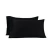 Actual Color: Rich Black, Bed Pillow Size: Standard/Queen