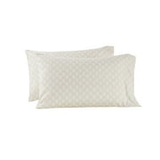 Mainstays Super Soft High Quality Brushed Microfiber Pillowcase St, Std/Queen, Pap Beige Floral, 2 Piece
