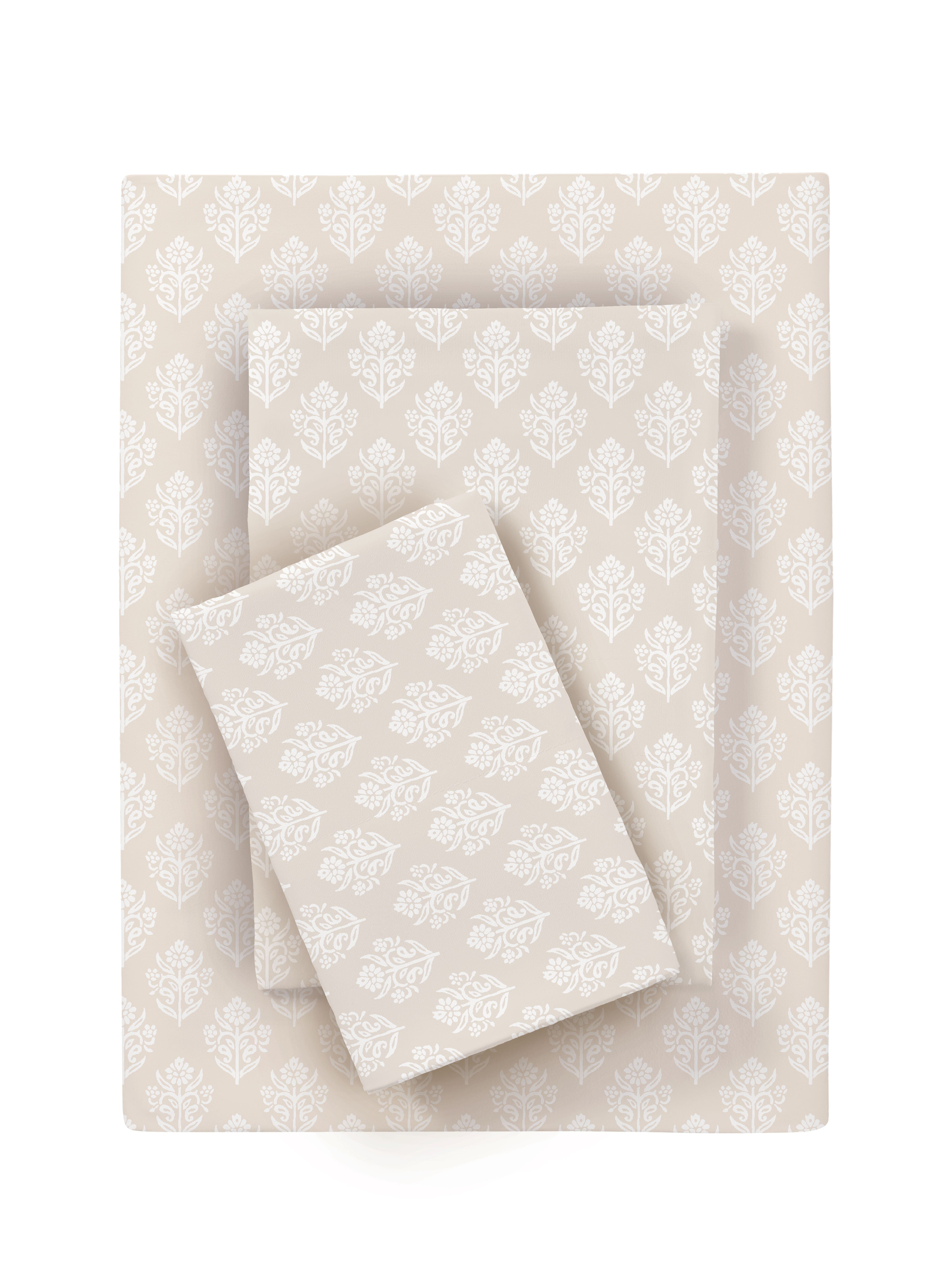 Mainstays Super Soft Recycled Brushed Microfiber Bed Sheet Set, TwinXL