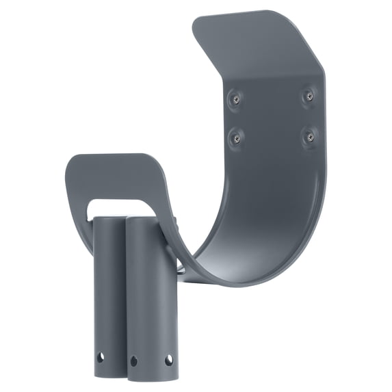 Mainstays Pool Accessory Holder - Black Powder Coated Aluminum - New - 5" x 5" x 10"