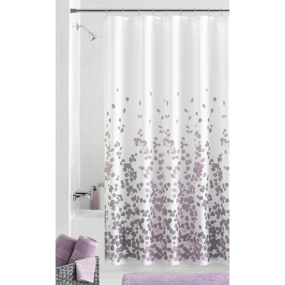 Mainstays Sylvia Fabric Shower Curtain