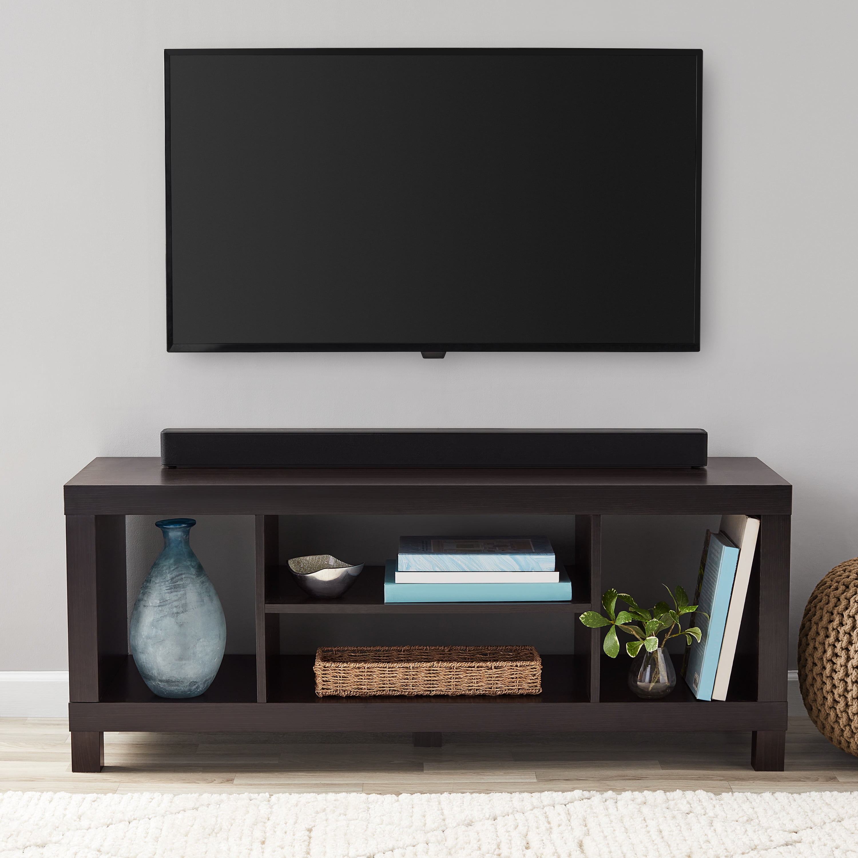 Pedestal - Hopper - TV-Stander - Black Oak