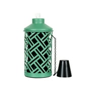 Mainstays Tabletop Torch, Green Iron Metal, 1 Pc