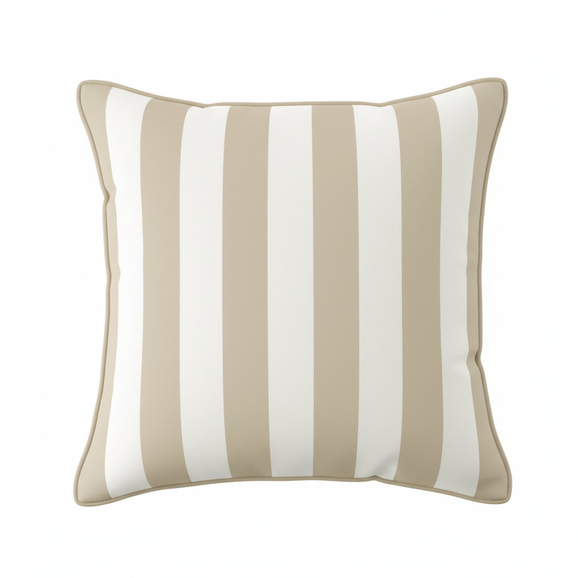Mainstays 16 in x 16 in Tan Cabana Outdoor Pillow, Tan