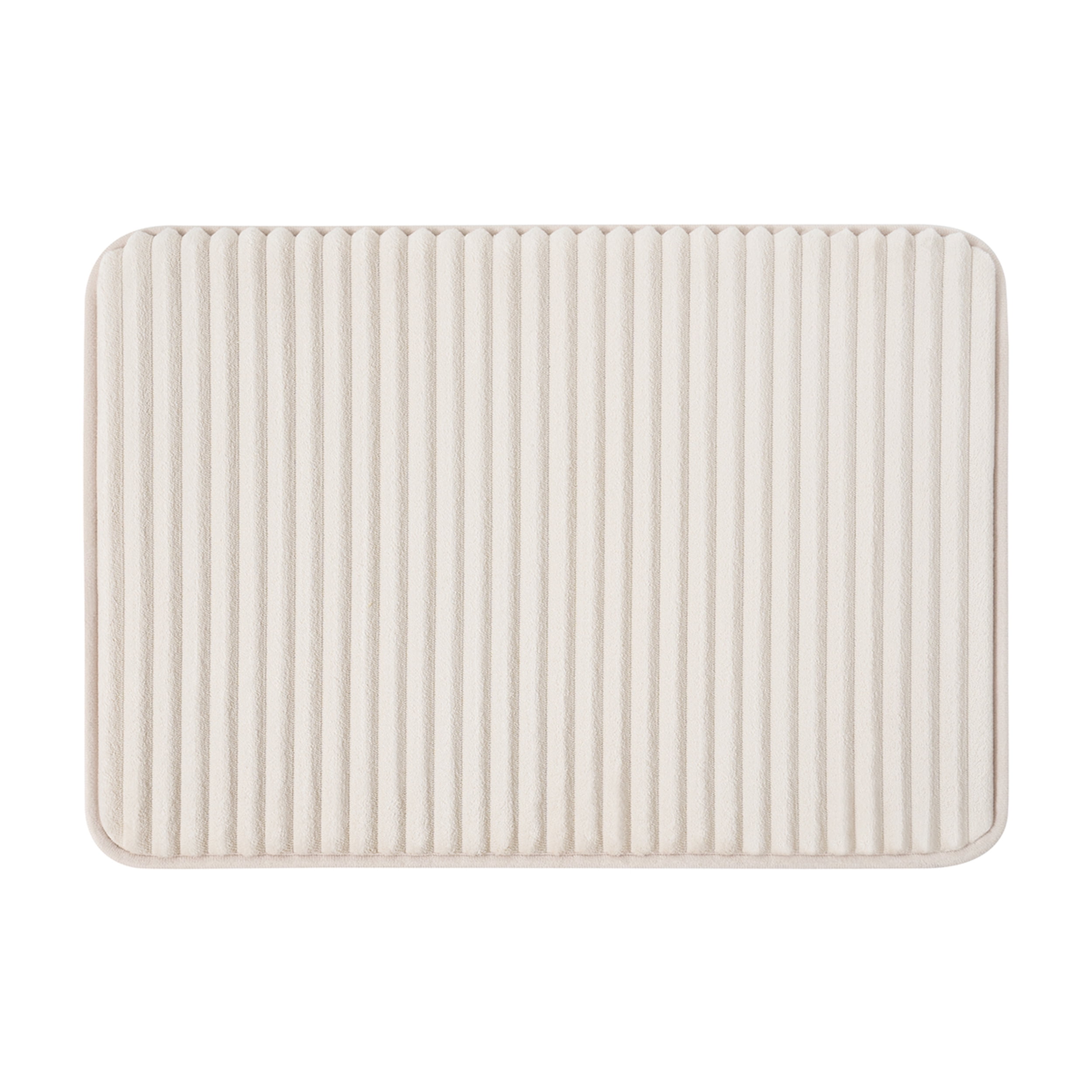 Mainstays Tan Performance Foam 17"x 24" Bath Rug - Walmart.com