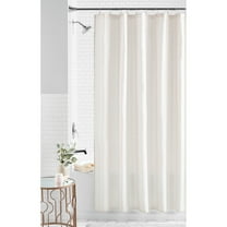 Mainstays Tan Texture Polyester Fabric Shower Curtain, 72" x 72"
