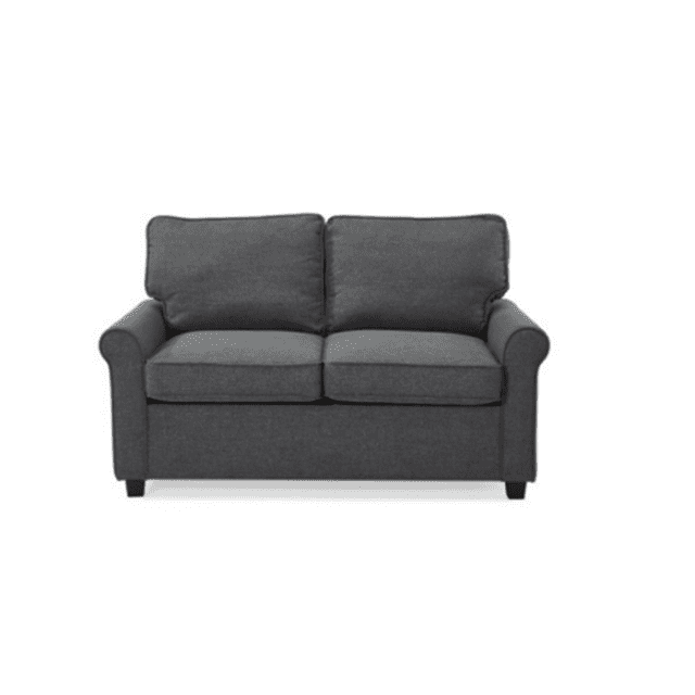 Mainstays Tatum Twin Sleeper Loveseat, Black