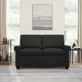 thumbnail image 1 of Mainstays Tatum Twin Sleeper Loveseat, Black, 1 of 19