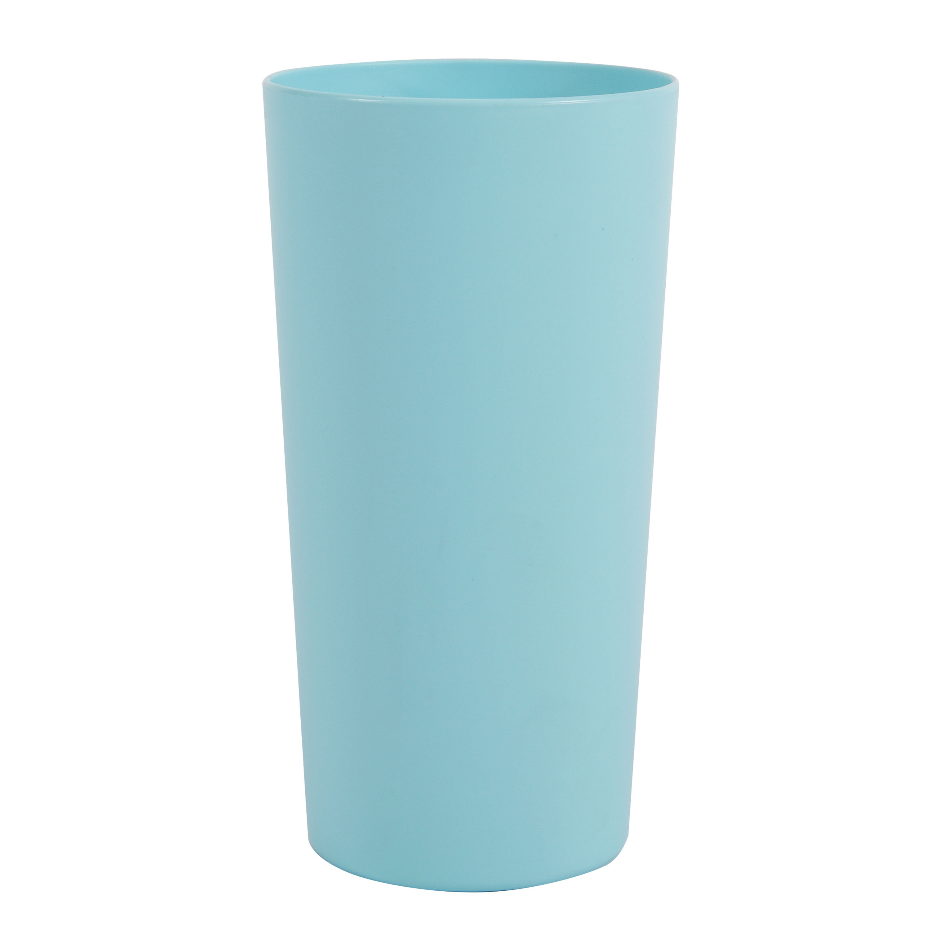 Mainstays Teal Round Plastic Tumbler, 26Ounce