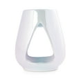 thumbnail interactive-video image 1 of Mainstays Tealight Ceramic Warmer, White Iridescent, 1 Pc, 1 of 7
