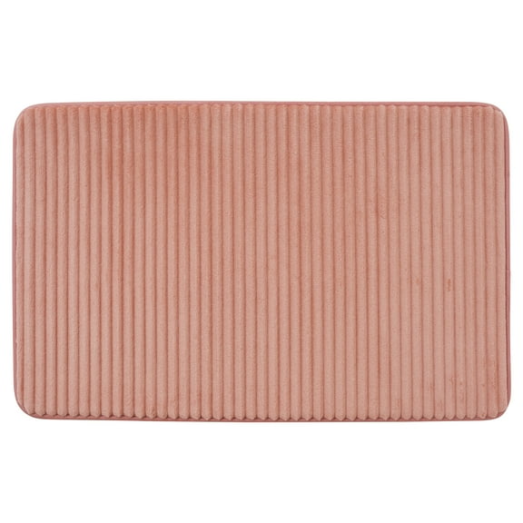 Mainstays Terracotta Performance Foam 20" x 32" Bath Rug