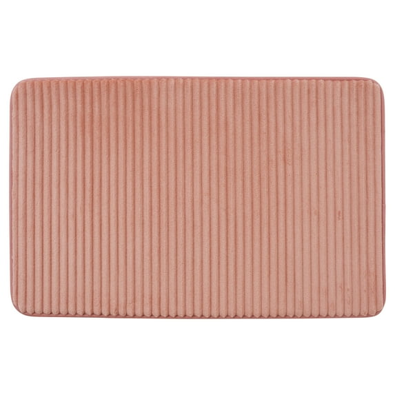 Mainstays Terracotta Performance Foam 20" x 32" Bath Rug