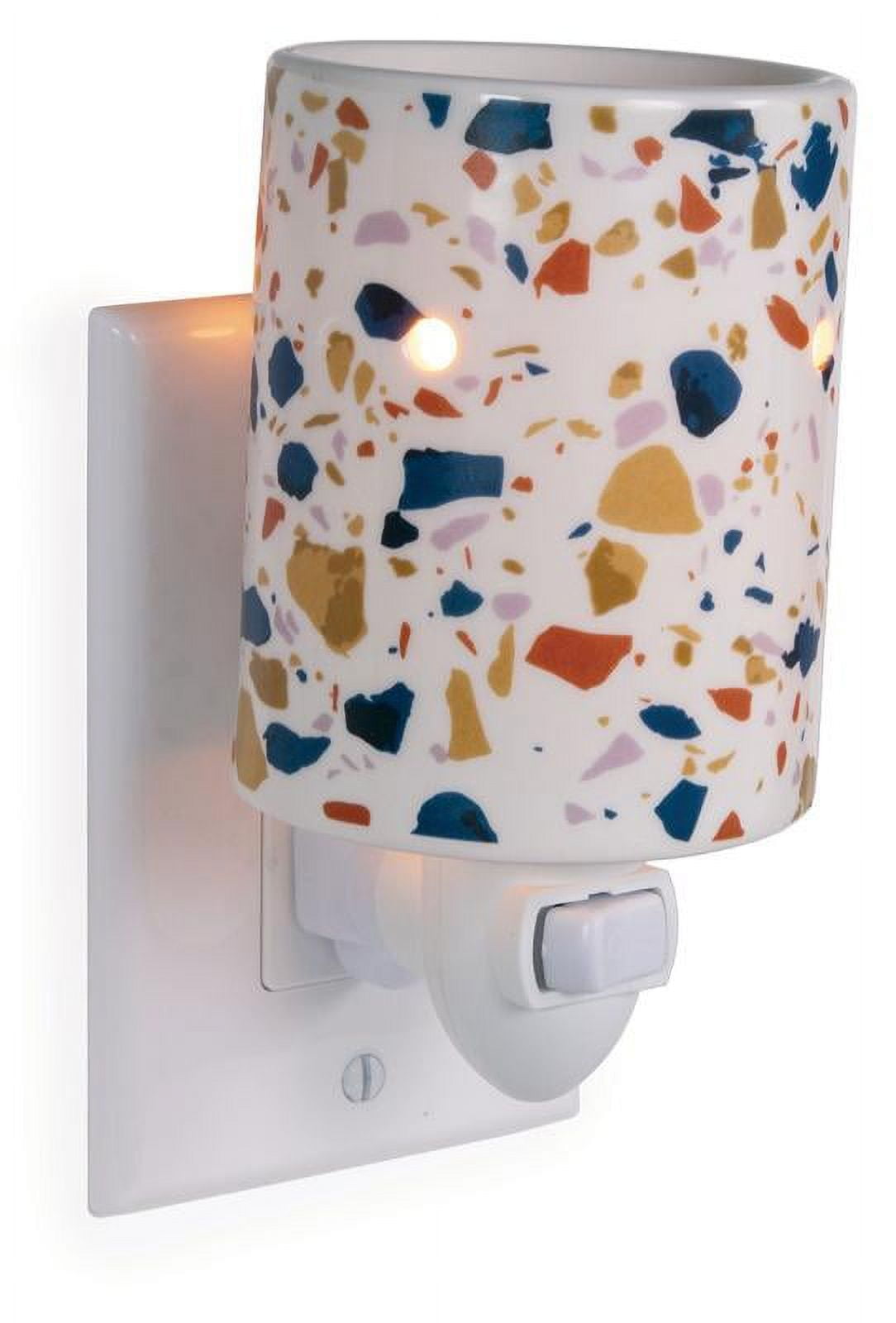 Mainstays Terrazzo Pluggable Wax Melt Fragrance Warmer