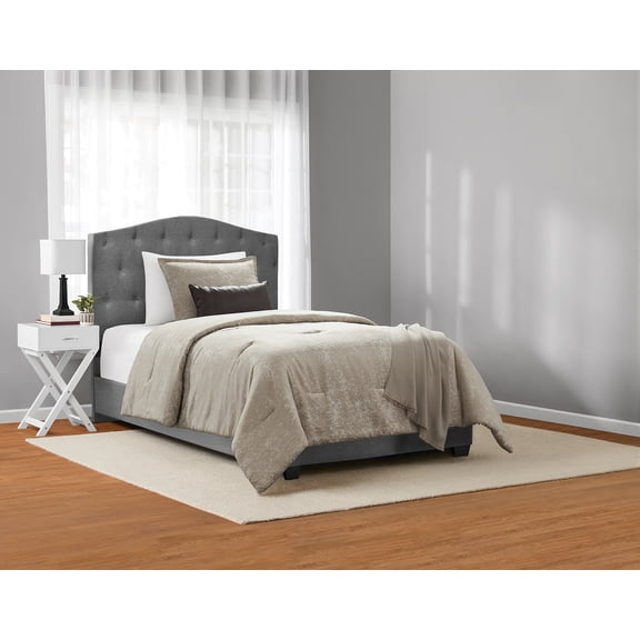 Mainstays Textured 4-Piece Gold Jacquard Comforter Set, Twin/Twin XL