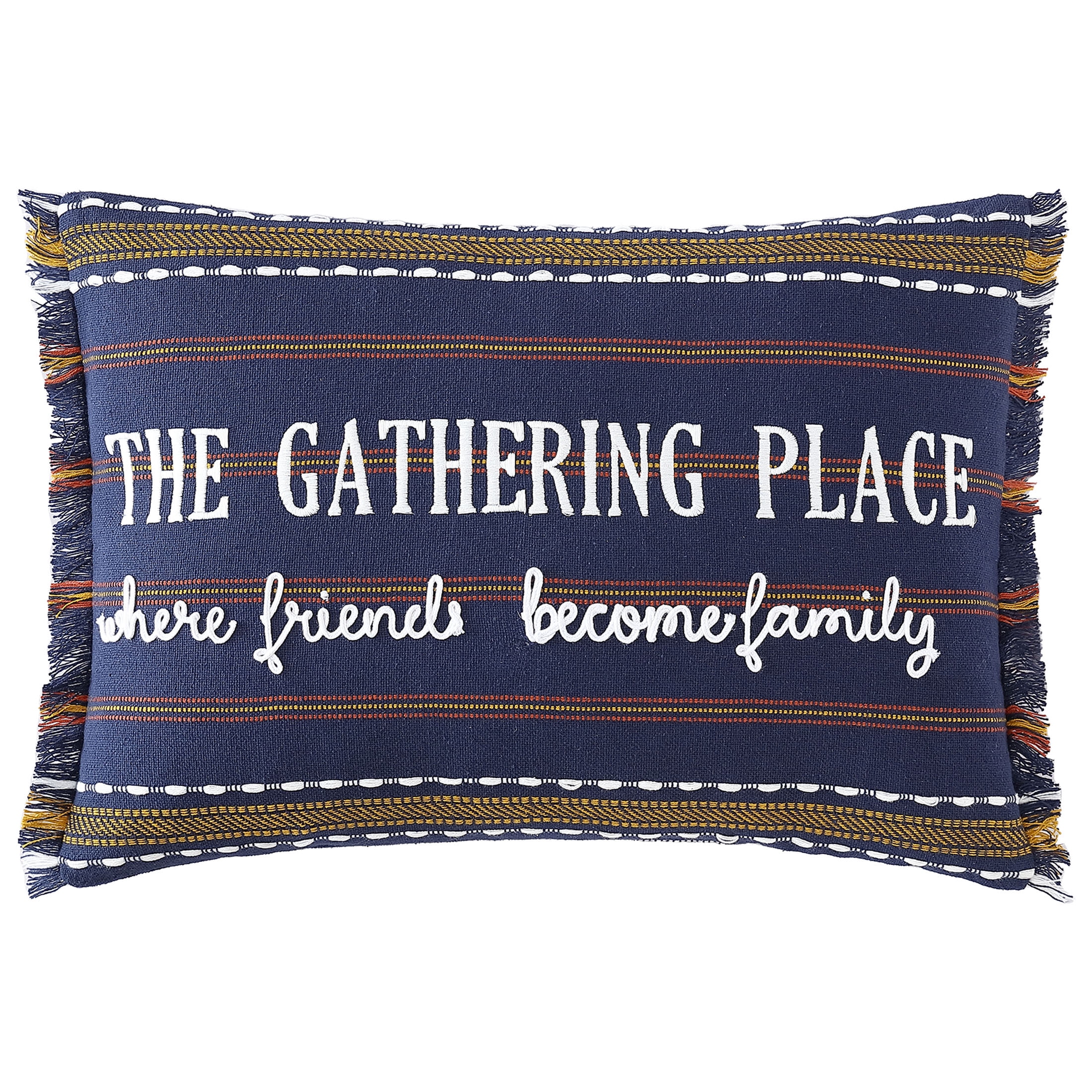 Mainstays, The Gathering Place Decorative Throw Pillow, Multi, 14" x 20