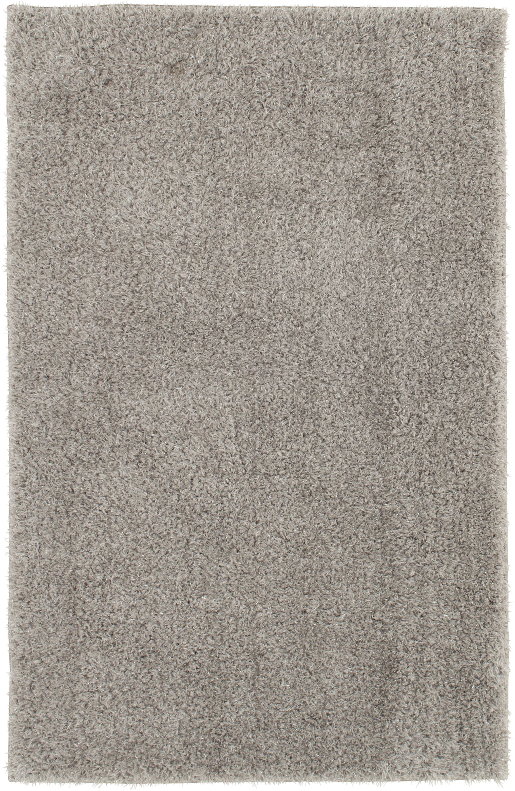 Mainstays Tinsel Fret Sparkle Shag Indoor Rug, Gray, 36"x56"