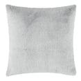 thumbnail image 1 of Mainstays Tip Dye Faux Fur Decorative Pillow, Grey, 20" x 20", 1 each, 1 of 7