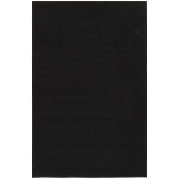Mainstays Titan Indoor Area Rug, Black, 54 x 78 in