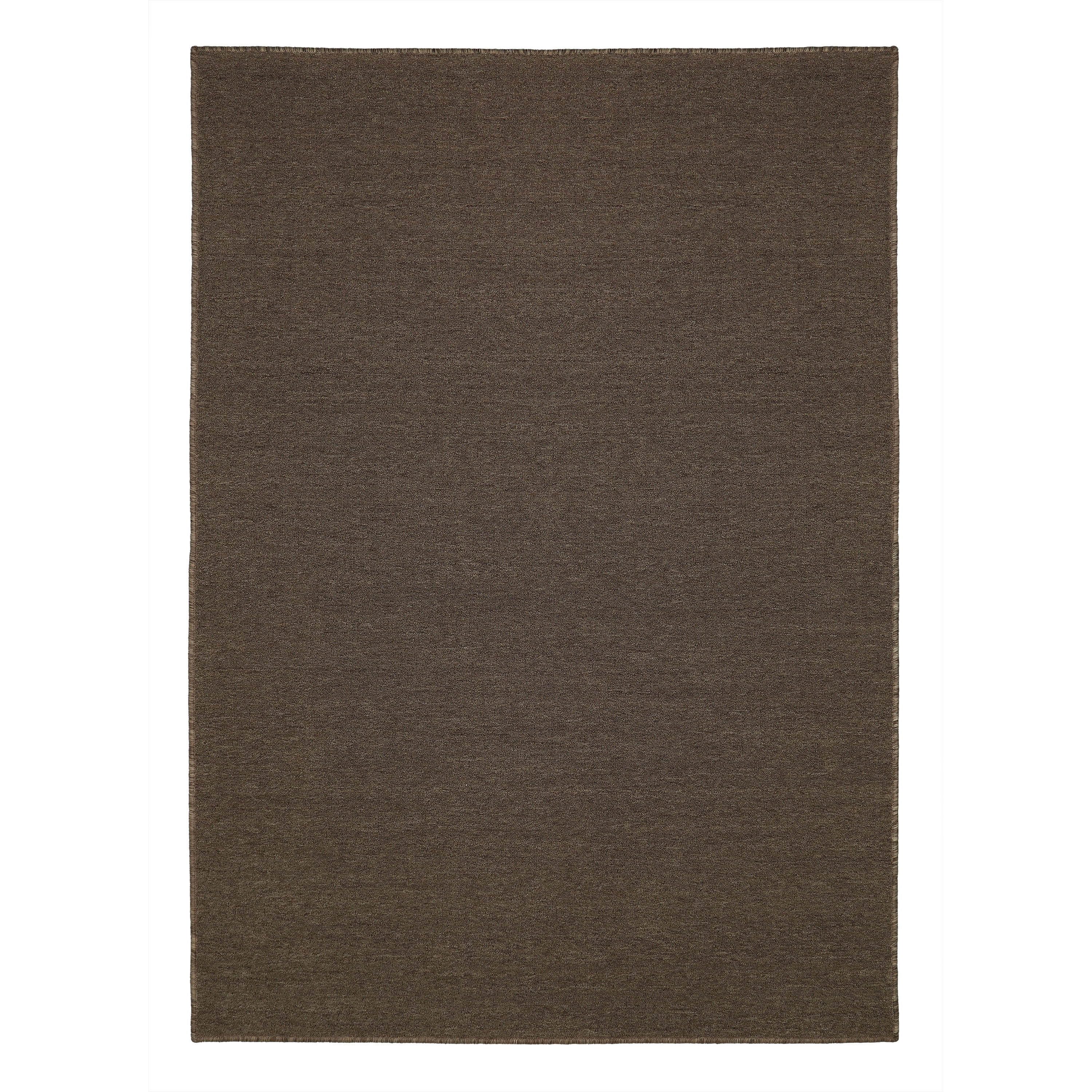 Mainstays Titan Solid Area Rug, Pecan, 17.4" x 30"