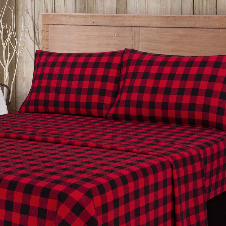 Red Bed Sheets Queen Size, Red Color Double Sheets