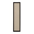 thumbnail image 1 of Mainstays Farmhouse Faux Sisal Olefin Black Border Indoor Hallway Runner Rug, 2'6"x10', 1 of 8