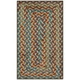 Mainstays Traditional Multicolor Print Braid Indoor Accent Rug, 1'8"x2