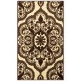 thumbnail image 1 of Mainstays Traditional Roxanne Medallion Walnut Brown Area Rug, 1'8"x2'10", 1 of 7
