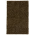thumbnail image 1 of Mainstays Traditional Solid Brown Suede Shag Indoor Area Rug, 7' x 10', 1 of 6