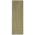 thumbnail image 1 of Mainstays Traditional Mushroom Tan Solid Shag Indoor Hallway Runner Rug, 2' x 6', 1 of 8