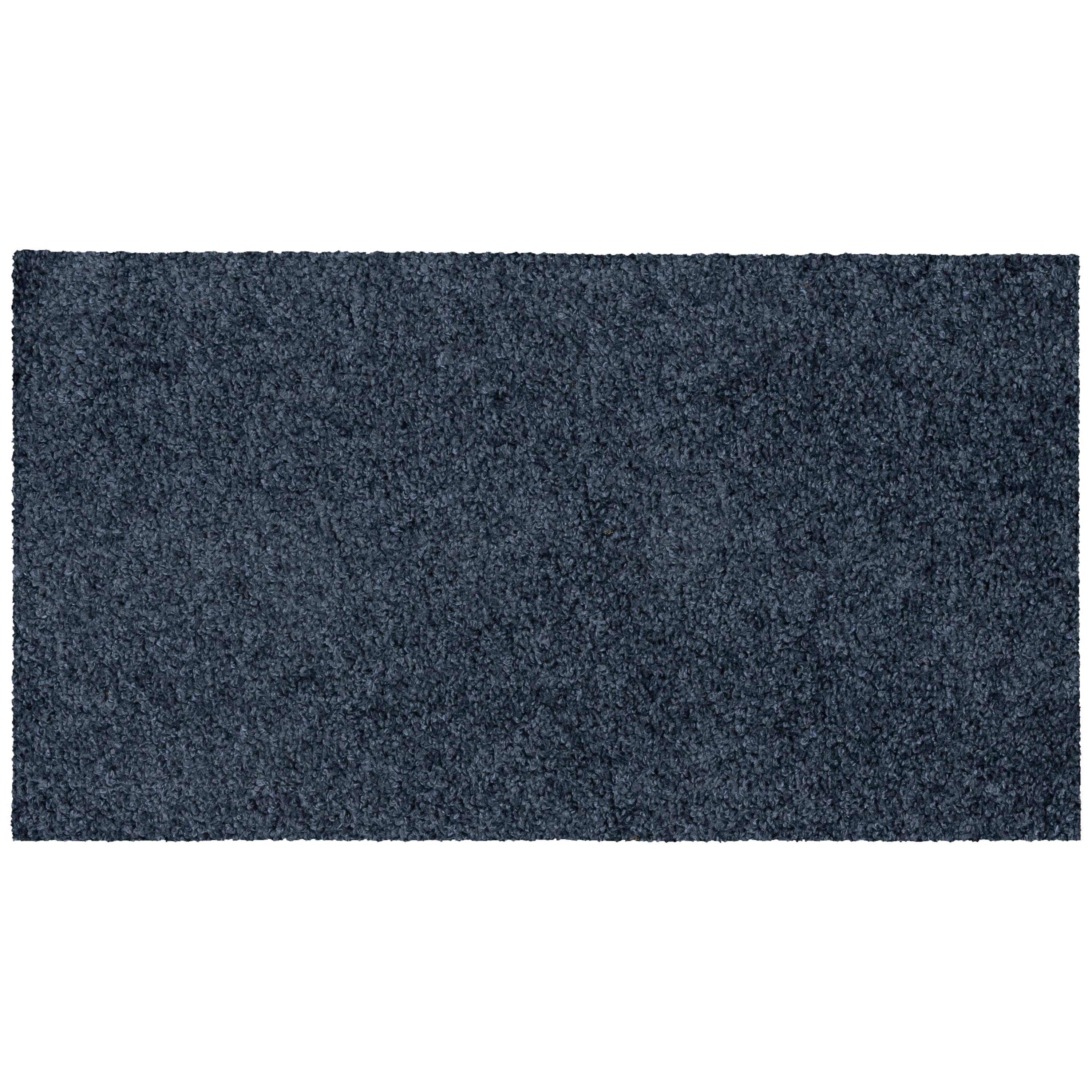 Mainstays Traditional Navy Heather Shag Indoor Accent Rug, 1'8" x 2'10"