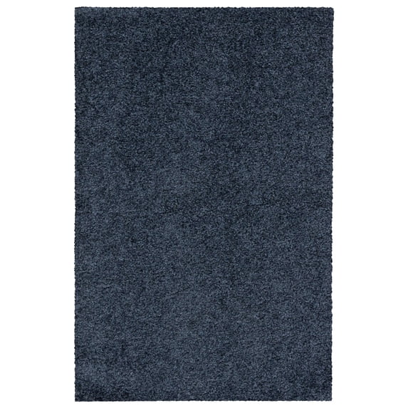 Mainstays Traditional Navy Heather Shag Indoor Accent Rug, 2'6" x 3'10"