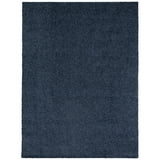 Mainstays Traditional Navy Heather Shag Indoor Area Rug, 5' x 7 ...
