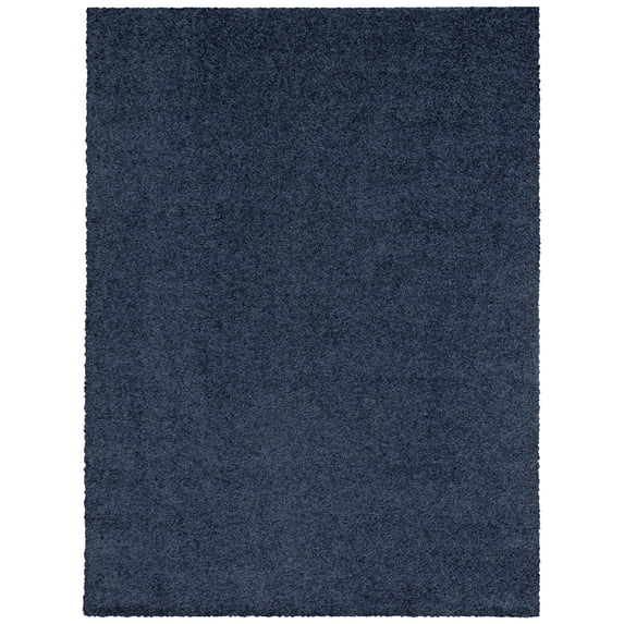 Mainstays Traditional Navy Heather Shag Indoor Area Rug, 5' x 7'