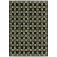 thumbnail image 1 of Mainstays Transitional Grid Plaid Black Indoor Area Rug, 5' x 7', 1 of 8