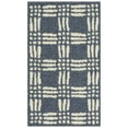 thumbnail image 1 of Mainstays Transitional Grid Plaid Blue Indoor Accent Rug, 20" x 34", 1 of 9