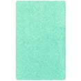 thumbnail image 1 of Mainstays Transitional Solid Mint Green Tufted Youth Shag Indoor Area Rug, 3' x 4'8", 1 of 8