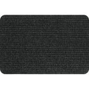 Mainstays Tri-Rib Doormat, 20" x 30", Charcoal