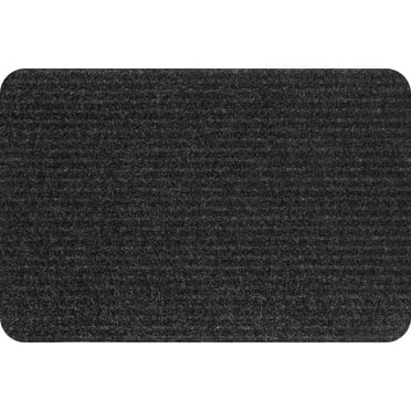 Mainstays Tri-Rib Doormat, 20" x 30", Charcoal