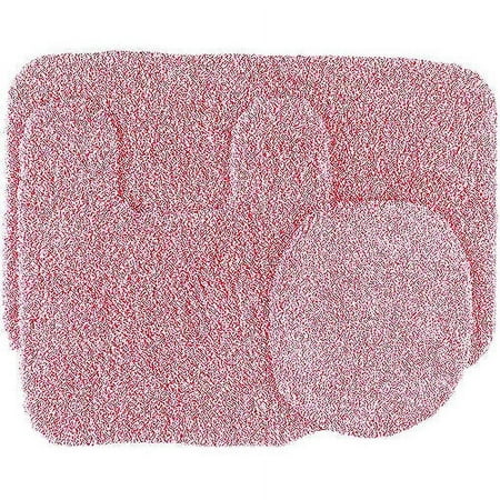 Mainstays True Colors 3-Piece Bright Bath Rug Set