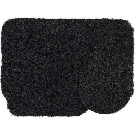 Mainstays True Colors 3-Piece Bright Bath Rug Set