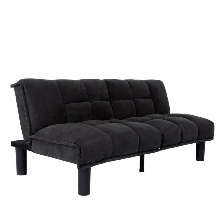 Fabric tufted 2024 futon walmart