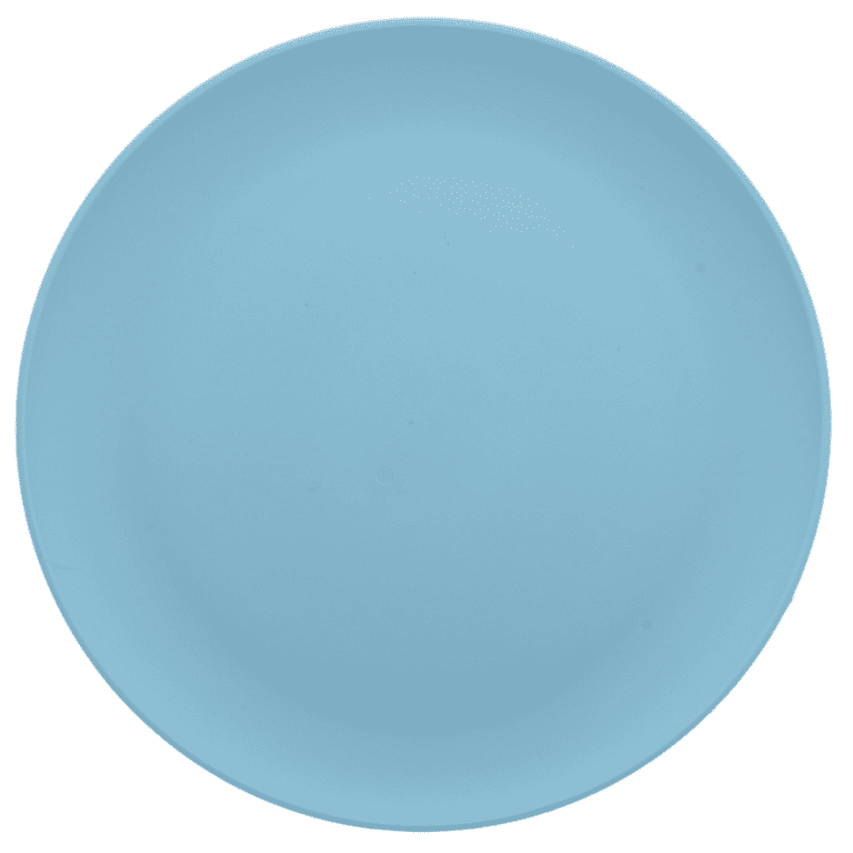 Mainstays Turquoise Round Plastic Plate,