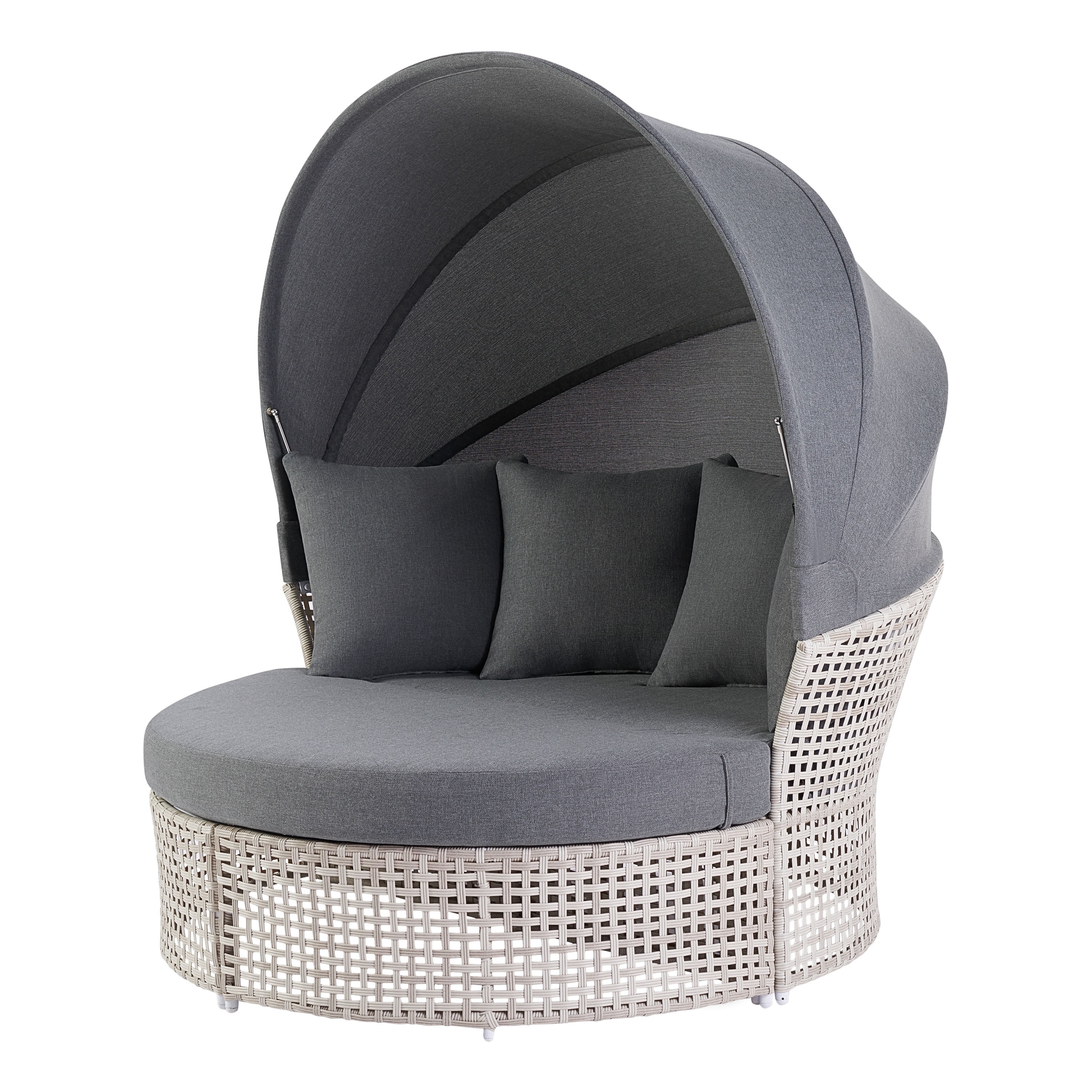 Mainstays Tuscany Ridge 2Piece Outdoor Daybed with Retractable Canopy