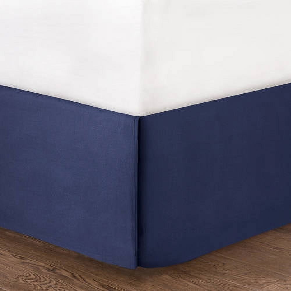 Mainstays Twin Bed Skirt Collection, 1 Each, King, Blue