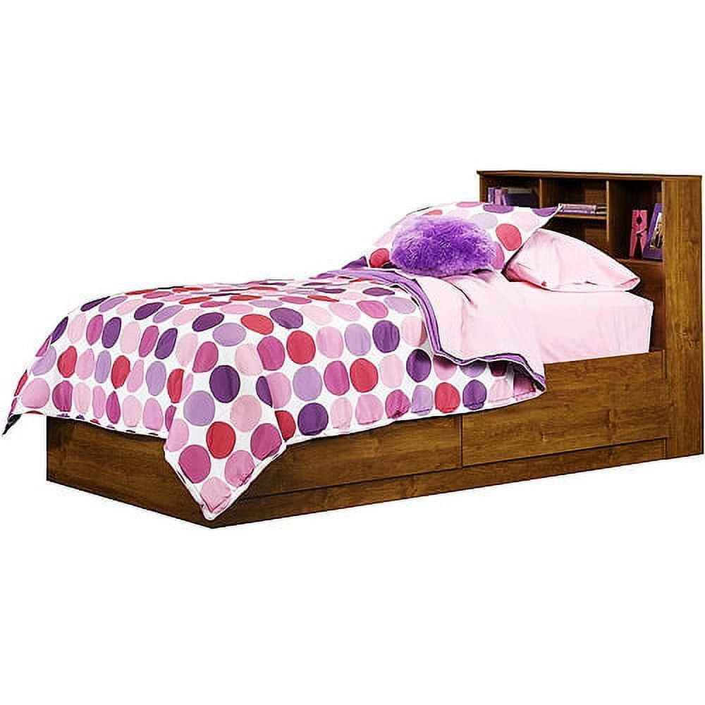 Mainstays Twin Storage Bed, Alder
