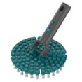 thumbnail image 1 of Mainstays Ultra-Flexible Polypropylene Spa Brush in Teal & Grey - 5.9 in x 5.9 in x 6.54 in, 1 of 5